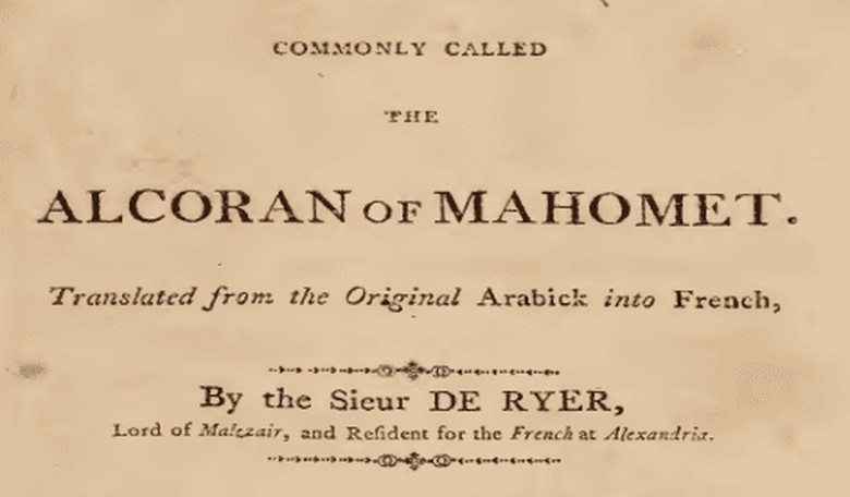 The First American Koran Included a Must-Read Introduction