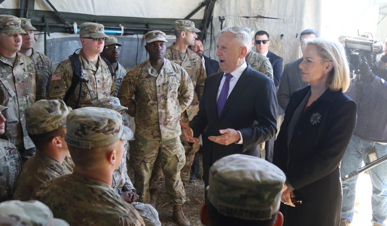 Mattis to Troops: Border Patrol Will Do the Work, Be Their 'Confidence Builder'
