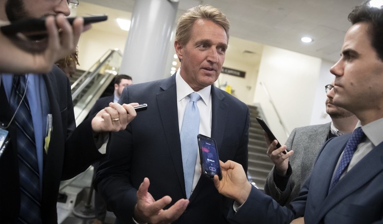 Flake Vows to Block All Judicial Nominees Until Senate Votes on Bill to Protect Mueller
