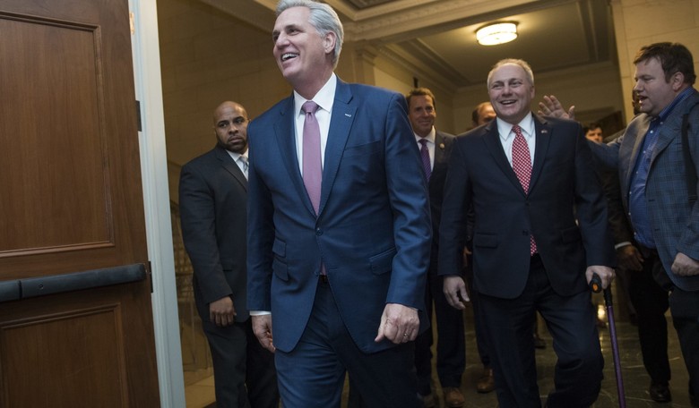 McCarthy Fends Off Jordan Challenge to Lead GOP Caucus in Next Congress