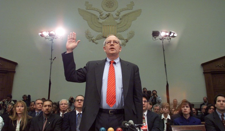Monica Lewinsky Outraged as Ken Starr Joins Trump Impeachment Defense Team