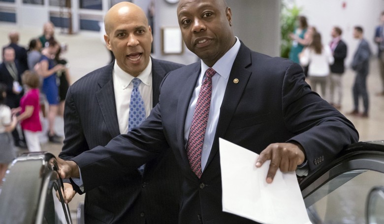 Booker on Tim Scott: ‘Please Don’t Vilify the Brother Just Because He’s a Republican’