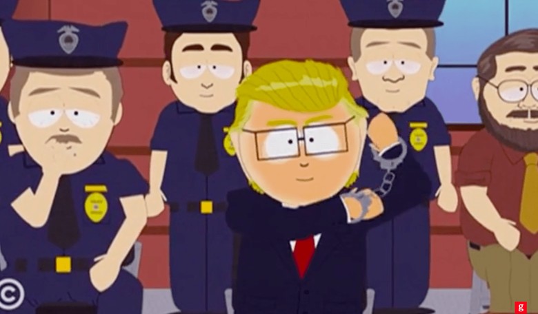 'South Park' Season Finale Shows President Trump in Handcuffs