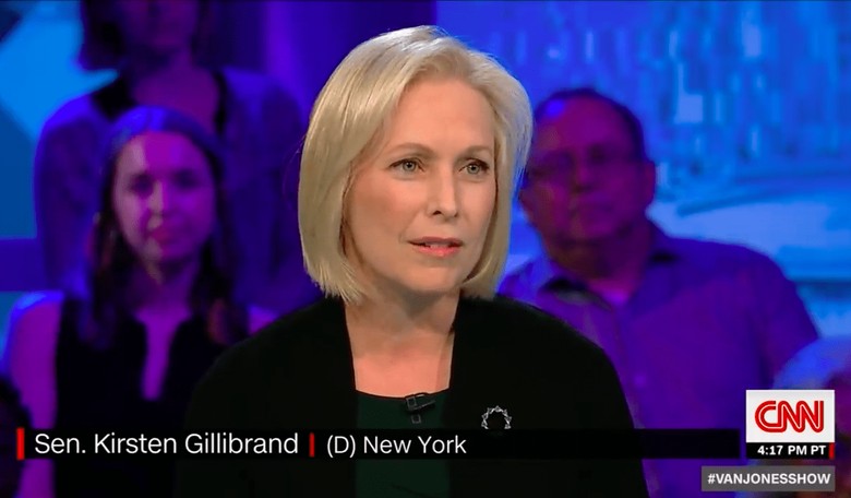 Kirsten Gillibrand Says It Worries Her That the Top 3 2020 Dems Are All White Guys