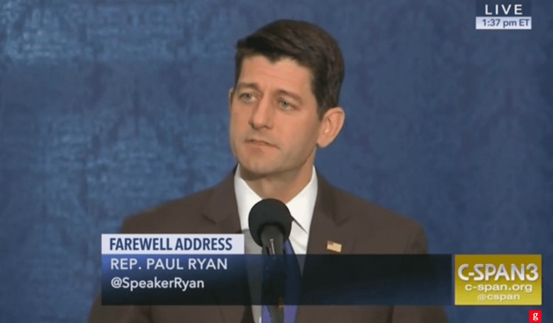 Paul Ryan Reveals Congress's 'Greatest Unfinished Business' and His Final 'Regret'