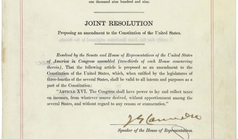 Tired of Living Paycheck to Paycheck? Repeal the 16th Amendment