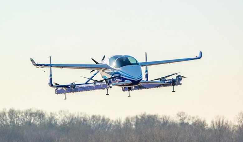 Boeing Tests Vertical-Takeoff Drone That Carries People