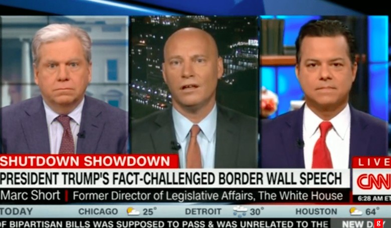 Marc Short: It Is 'Patently False' That Dems Supported Non-Wall Border Security Under Trump