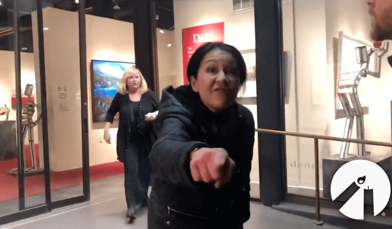 Irate Pro-Choice Staffer Yells, Kicks Pro-Life Students Out of Art Gallery