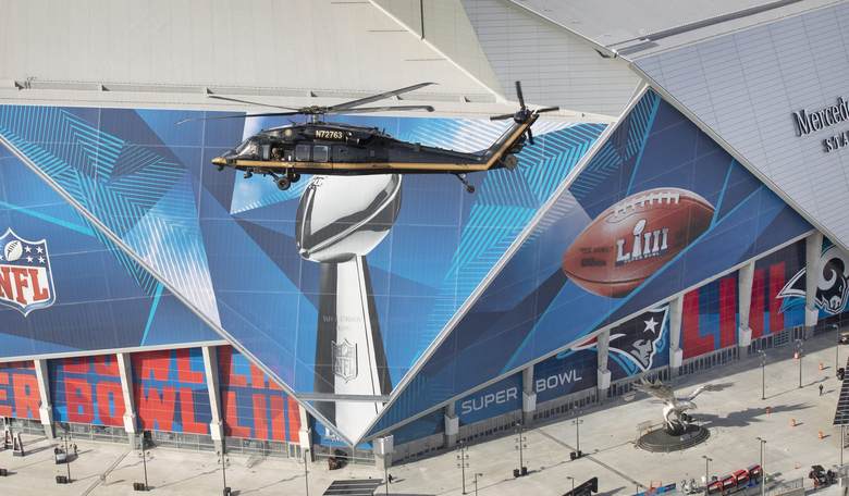 Radiation Screeners, Fast-Rope Quick Reaction Force Securing Super Bowl