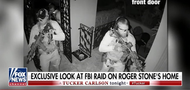 New Surveillance Footage of FBI Raid on Roger Stone's Home Reveals ...