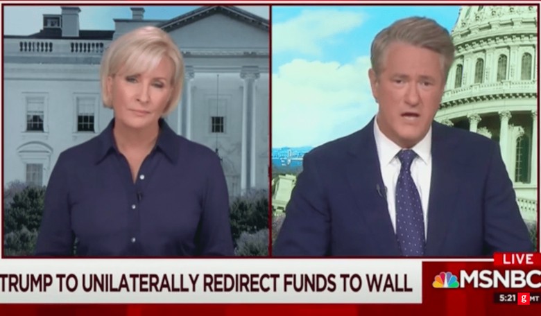 'Morning Joe': Trump Is Using the Wall as 'a Platform for Hate,' Racism