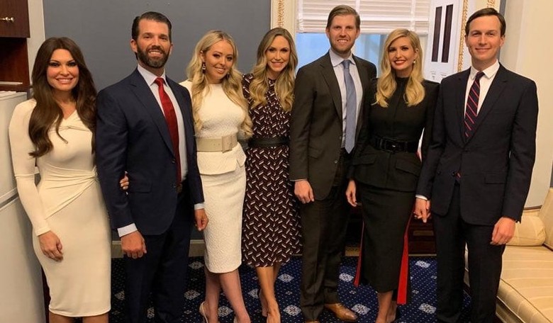 Trump Daughter Tiffany Joins Dems in Wearing White to SOTU