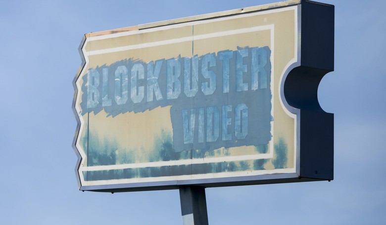 Blockbuster Video at Home
