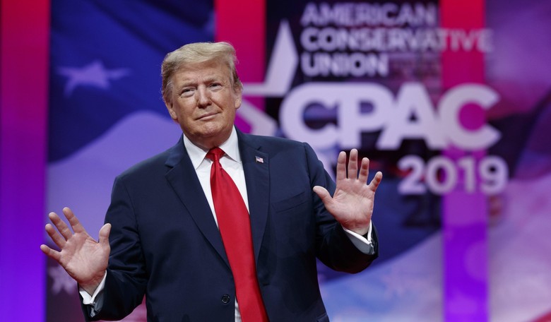 Trump Insists 'Not One Person' Has Left — as People Are Walking out of His CPAC Speech