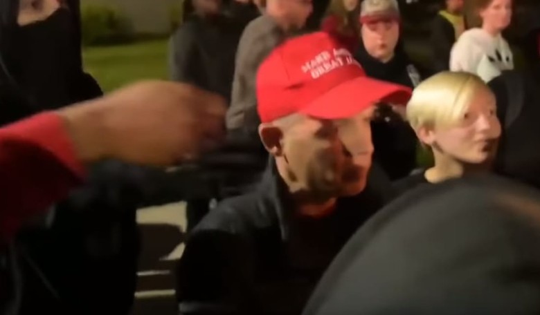 Man in MAGA Hat Mobbed, Has Hat Stolen as Stephon Clark Protest Spirals out of Control in Sacramento