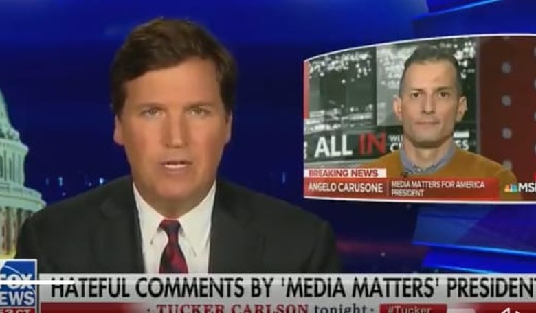 Tucker Takes on Media Matters Hater Who Derided 'Trannies,' 'Japs,' and 'Jewish Gold'