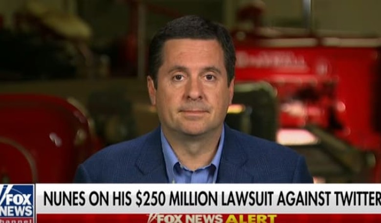 Rep. Devin Nunes Defends $250 Million Lawsuit Against Twitter, Says It's 'the First of Many'