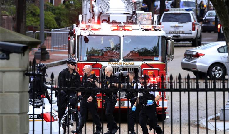 Man Sets Himself on Fire Outside of White House