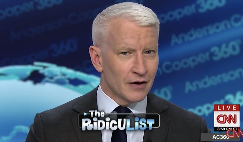 Video: CNN's Anderson Cooper Loses It Over Trump Kentucky Derby Tweet