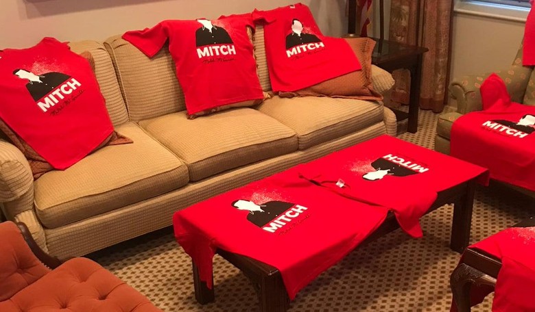 McConnell Campaign’s 'Cocaine Mitch' T-Shirts Raise over $70,000, Mostly From New Donors