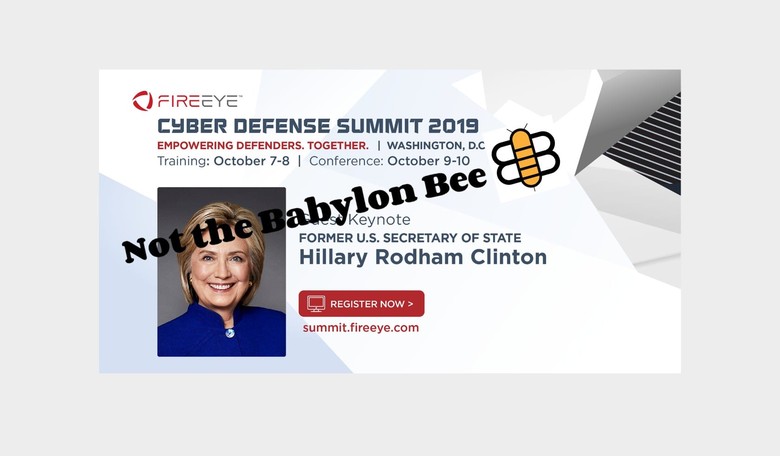 Post-EmailGate Hillary Clinton to Speak at Cybersecurity Conference
