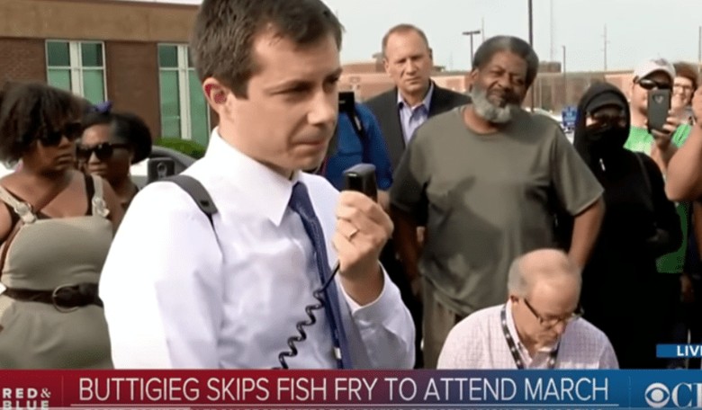 Mayor Pete Confronted by Angry Constituents Over Police Shooting