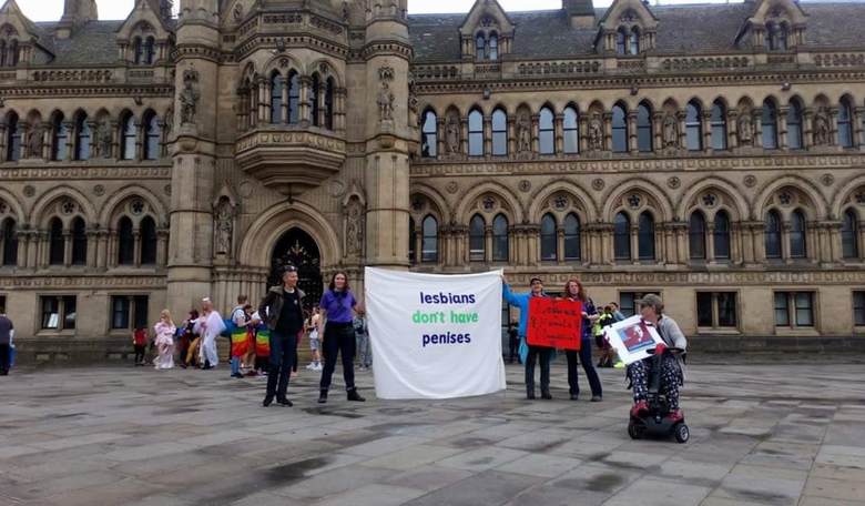 UK Lesbians Protest Against Transgender Activism. Police Ask Them If They're a 'Hate Group'