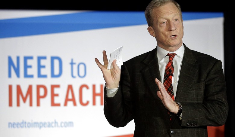 Tom Steyer Enters 2020 Promising to Destroy 'Opposition' to Liberal Causes