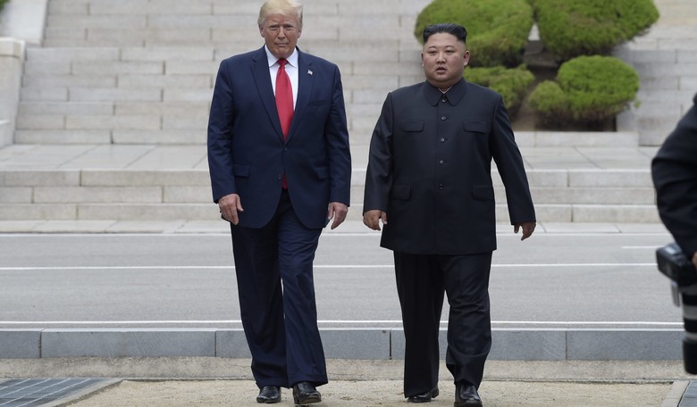 Trump Says Kim Jong-Un Sent Him a 'A Beautiful Letter' After NoKo Fired Two Missiles Into Sea