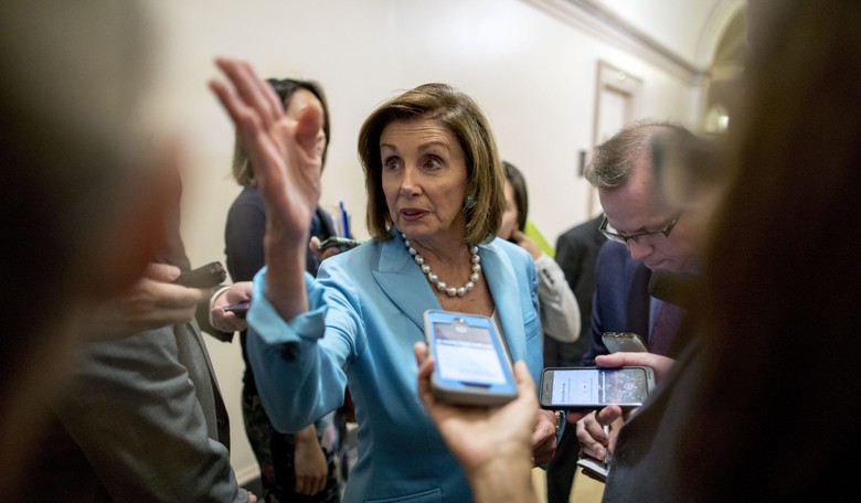 Pelosi Says Trump Can't Be Acquitted Because the Senate Trial Isn't a Trial, or Something