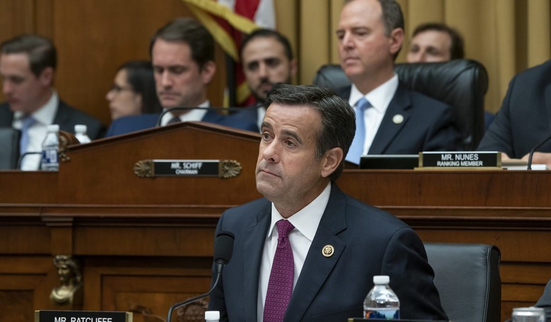 Trump Withdraws Ratcliffe from Consideration for DNI Chief