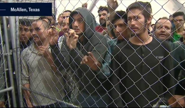 Angry Young Men Who Came Illegally to America Shout: 'No Shower, No Shower!'
