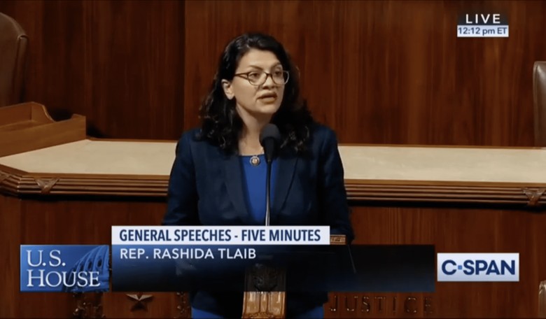 VIDEO: Rashida Tlaib Compares Anti-Israel BDS Movement to Boycotting Nazi Germany