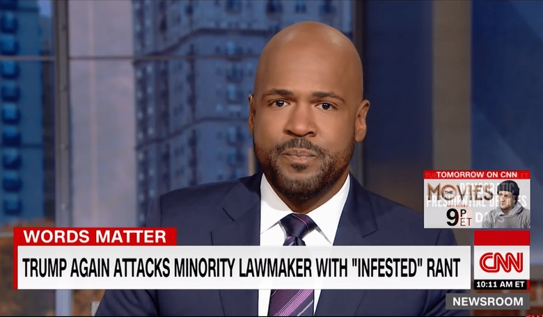 CNN Anchor Seems to Think the Word 'Infested' Is Racist When Trump Says It