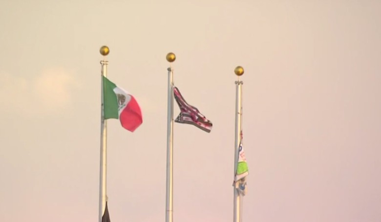 Anti-ICE Protesters Deface American Flag, Raise Mexican Flag over Colorado Processing Center