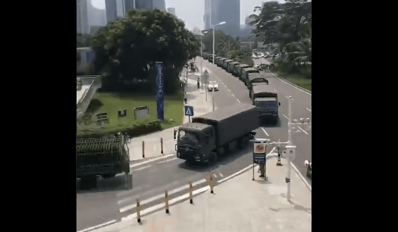 Tiananmen Redux? Troops Amass on Hong Kong Border With China as Protests Escalate