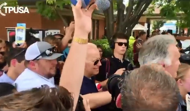 Joe Biden Says There Are Three Genders; Grabs Student's Arm When She Asks 'What Are They?'