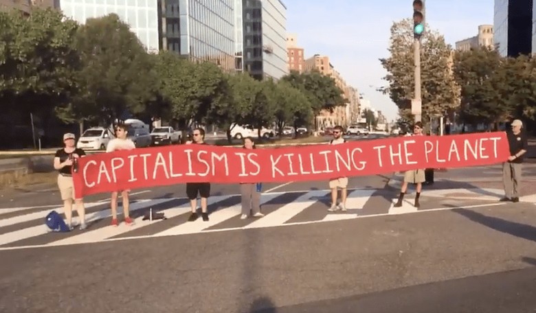 Climate Change Protestors 'Shut Down' D.C. Streets, Increase Carbon Emissions