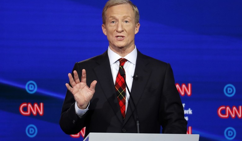 Fact Check: Tom Steyer Says 90 Percent Haven't Had a Raise for 40 Years