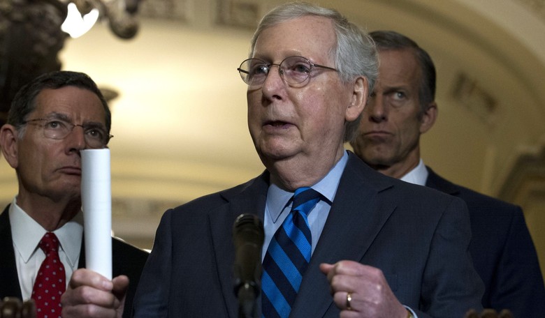 Mitch McConnell Responds to Schumer's Impeachment Demands: No Time for a 'Fishing Expedition'