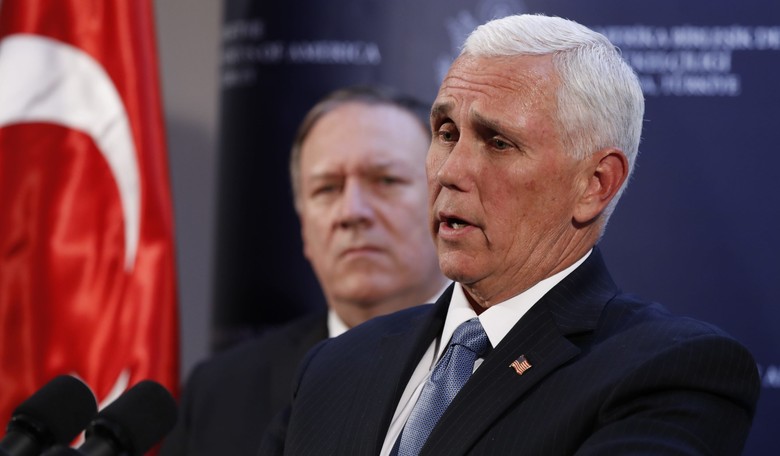 Pence and Pompeo Secure Cease-Fire Agreement Between Kurds and Turkey