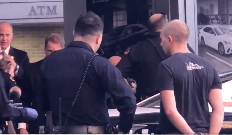 Mysterious Gunman in Body Armor Arrested Outside Dallas Trump Rally