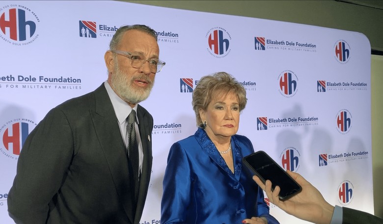 Tom Hanks, Elizabeth Dole Call for a Presidential Debate Focused on Veterans Issues