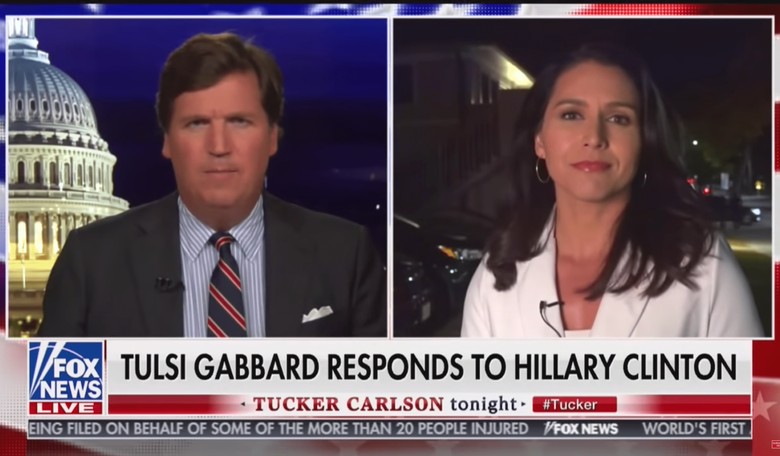 Tulsi Gabbard on Tucker Carlson Tonight: 'Hillary Hates Me Because She Can't Control Me'