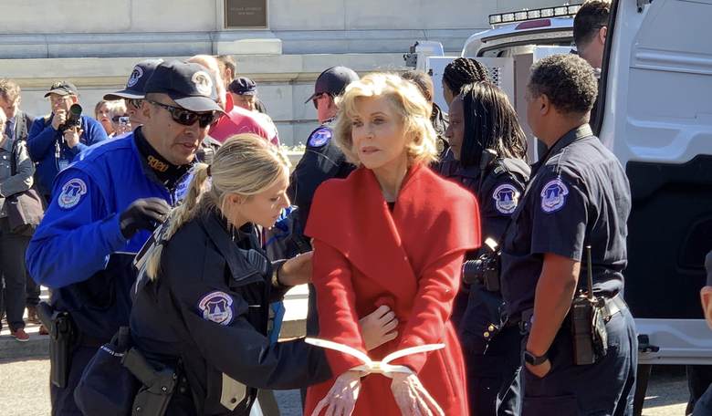 Jane Fonda: 'I'm Not Buying Anymore Clothes' to Fight Climate Change