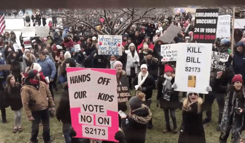 New Jersey Parents Shut Down Senate Vote on Forced Vaccination