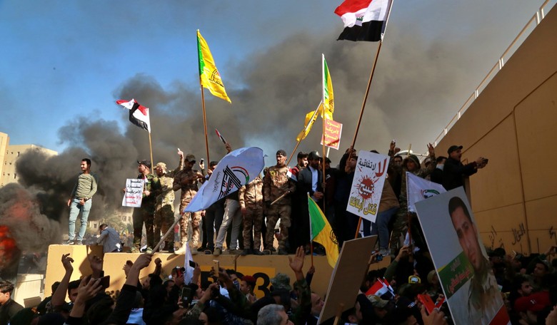 Trump Orders More Troops to Baghdad Embassy With Carter's Iran &amp; Obama's Benghazi on His Mind