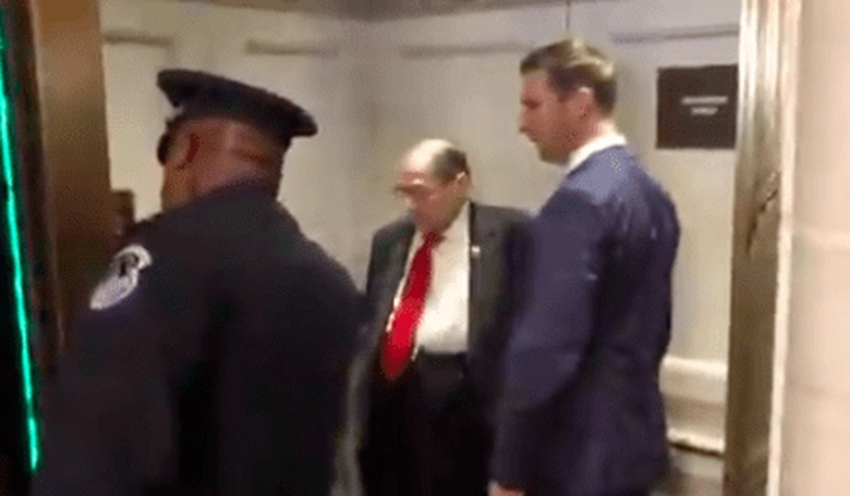 [WATCH] Nadler Stuck on Elevator That Won't Close as Protesters Yell 'Shame On You! Trump 2020'