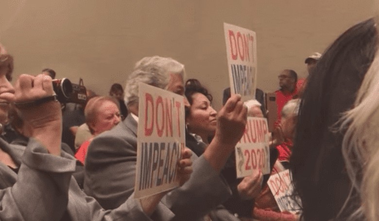 Adam Schiff Event SHUT DOWN: Dems Don't Like Protesting When the Shoe Is on the Other Foot